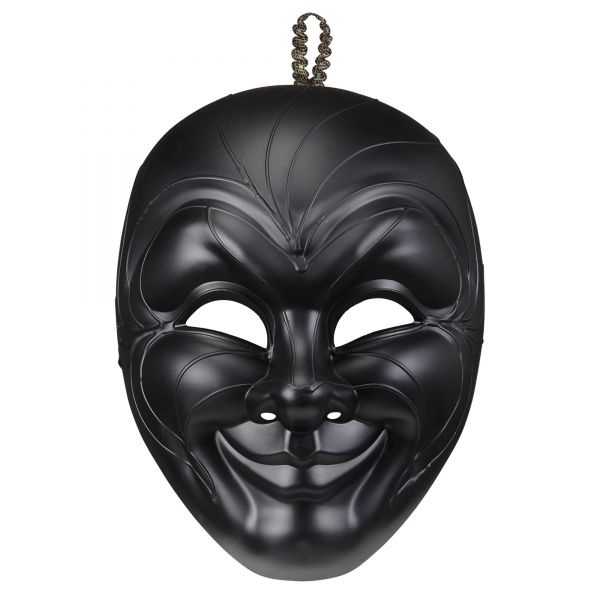Venezianische Maske Dark Man, - Widmann