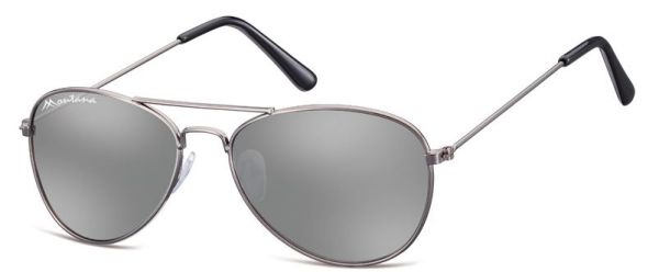 Montana Kindersonnenbrillen Gunmetal + Revo silver mirror - Montana