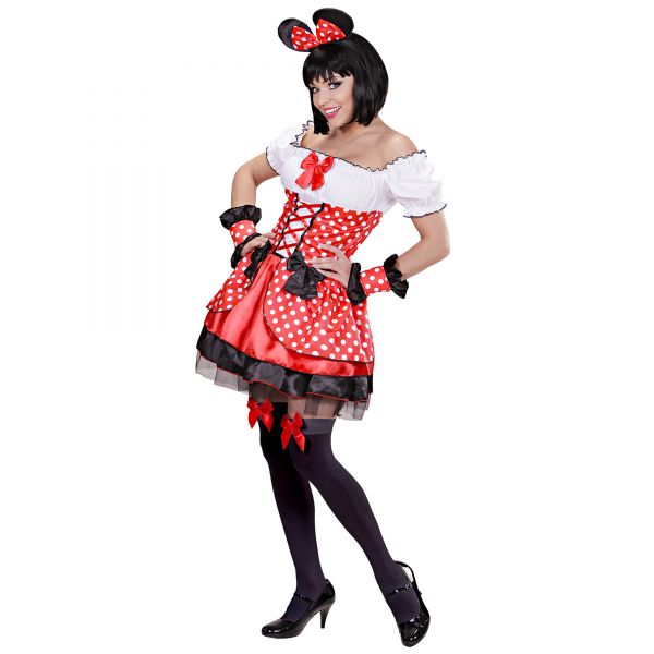 Mäuschen (Kleid, Armstulpen, Ohren), M - Widmann