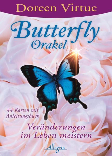 Butterfly-Orakel, Anleitungsbuch + Karten: Veränderungen im Leben meistern - Allegria