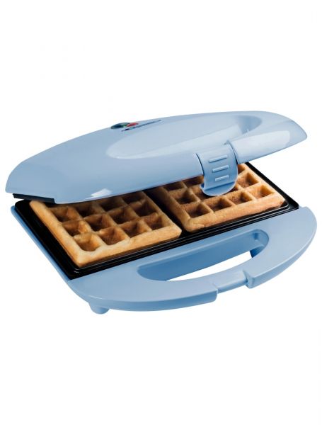 Bestron Belgischer Waffelmaker, Blau - Bestron