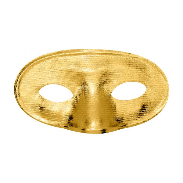 Masquerade Augenmaske Gold, - Widmann