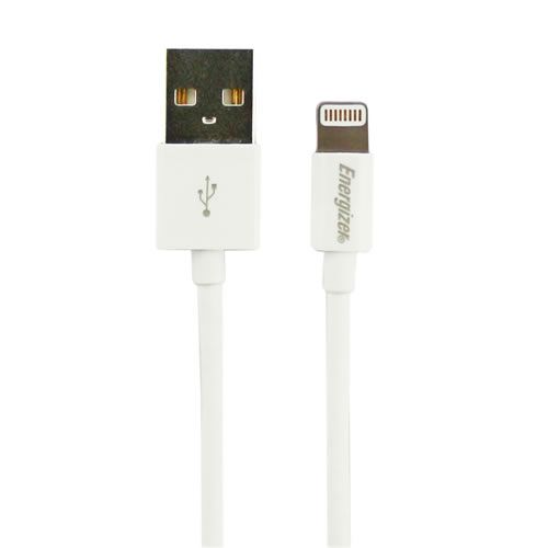 Energizer Classic lightning cable 1,2m ABS housing Round white - Energizer