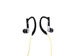 TNB RUN-UP Sport Back of ears earphones with hands free kit Black/yellow - TNB