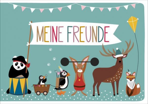 Meine Freunde: Ein Freundschaftsbuch - Freundebuch für Kinder zum Schreiben und Malen - Nova MD
