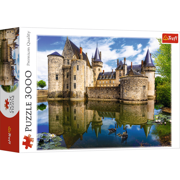 Trefl Puzzle 3000 Schloss von Sully sur Loire, Frankreich - Trefl