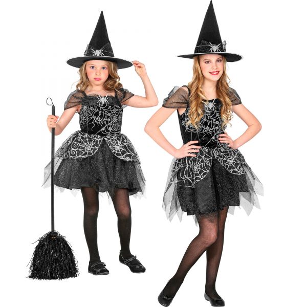 Hexe (Kleid, Hut), 104/2-3 Jahre - Widmann